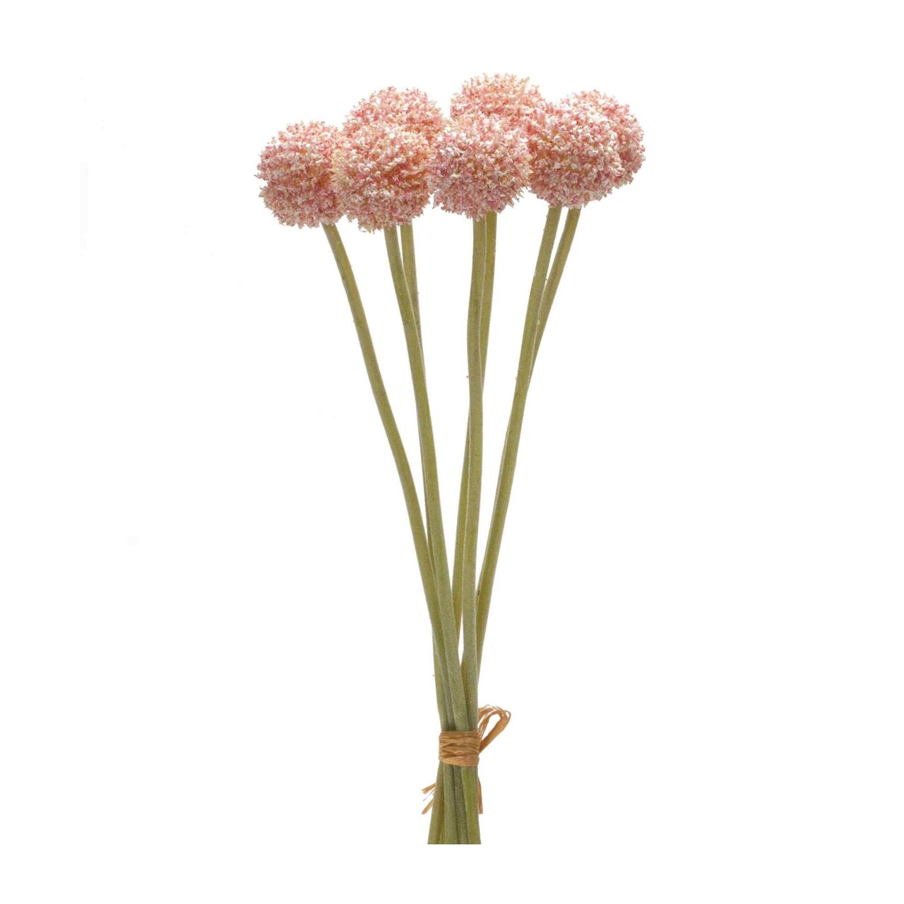 Melrose Pod Artificial Bundles - 13.25" - Pink and Green - Set of 6